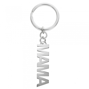 Llavero Mamá Plata de Ley