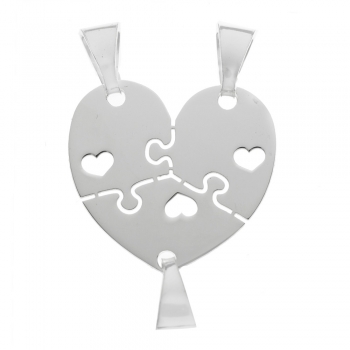 Colgante para tres Plata de Ley 2