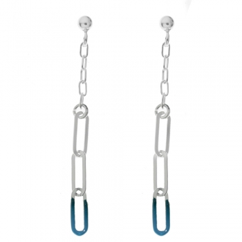 Pendientes eslabón cadena