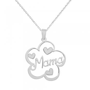 Colgante flor Mamá