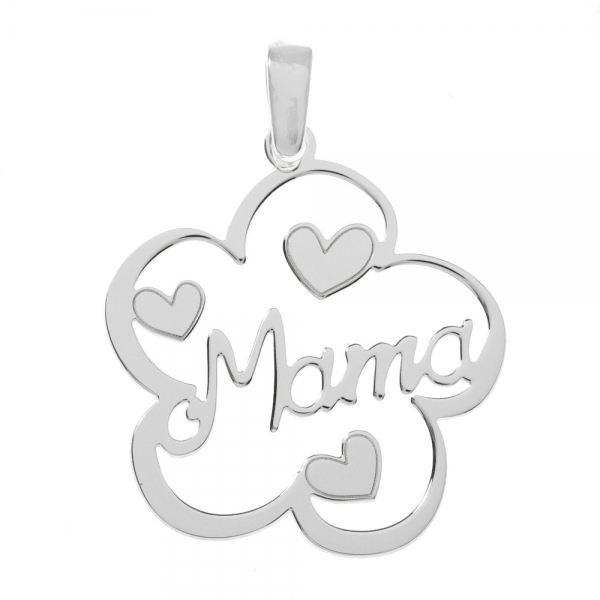 Colgante flor Mamá