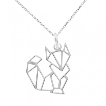 Colgante zorro origami