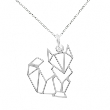 Colgante zorro origami