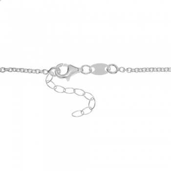 Collar diseño piercing Plata de Ley 2