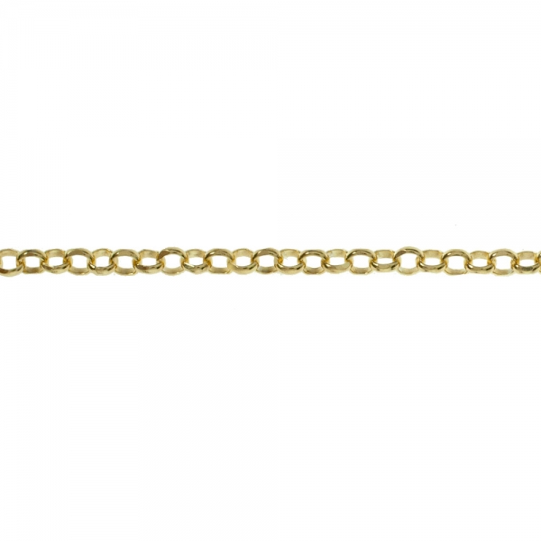 Collar dorado con colgantes