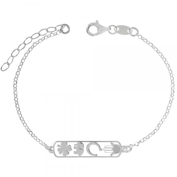 Pulsera símbolos de la Suerte