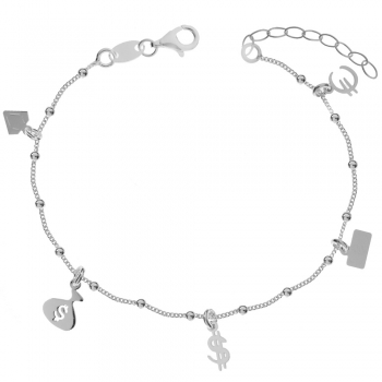 Pulsera símbolos de la Fortuna