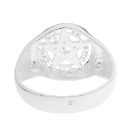 Anillo tetragrámaton Plata de Ley