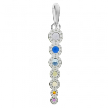 Colgante vertical 7 chakras 2