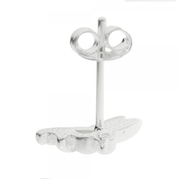 Pendientes colibrí con circonitas