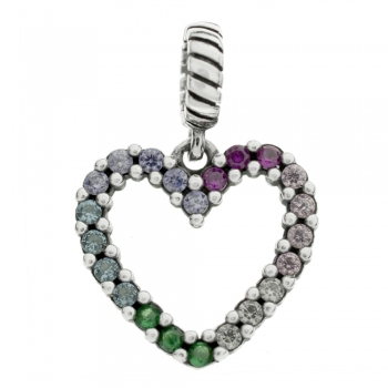 Colgante corazón Plata de Ley