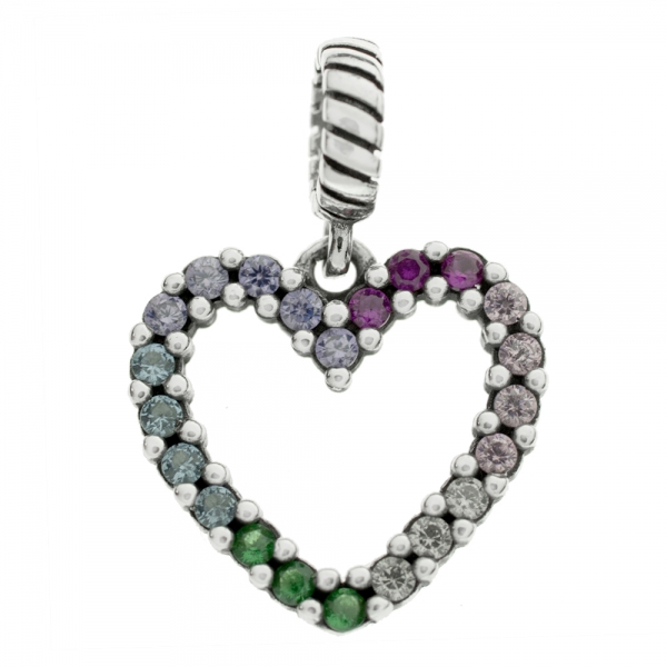 Colgante corazón Plata de Ley