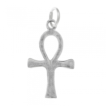 Colgante cruz de la vida Plata de Ley