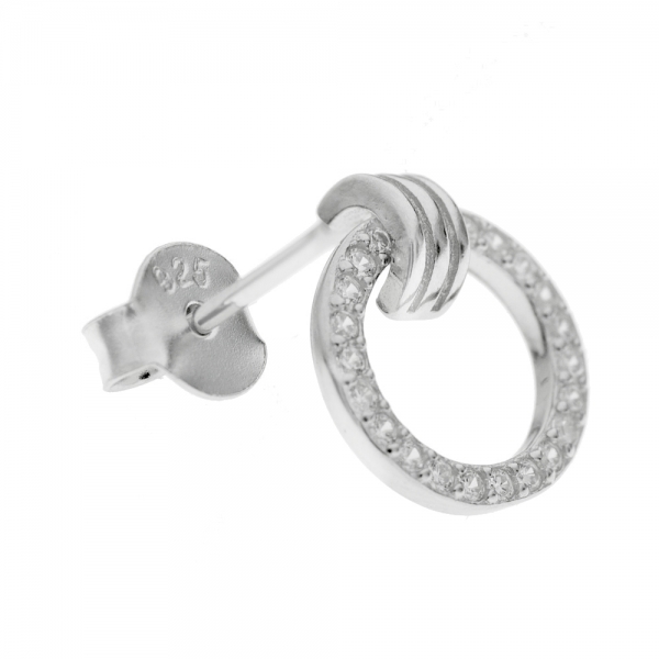 Pendientes Karma con circonitas