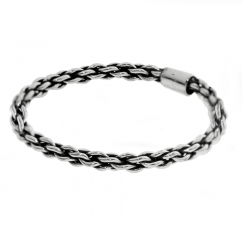 Anillo cordón envejecido