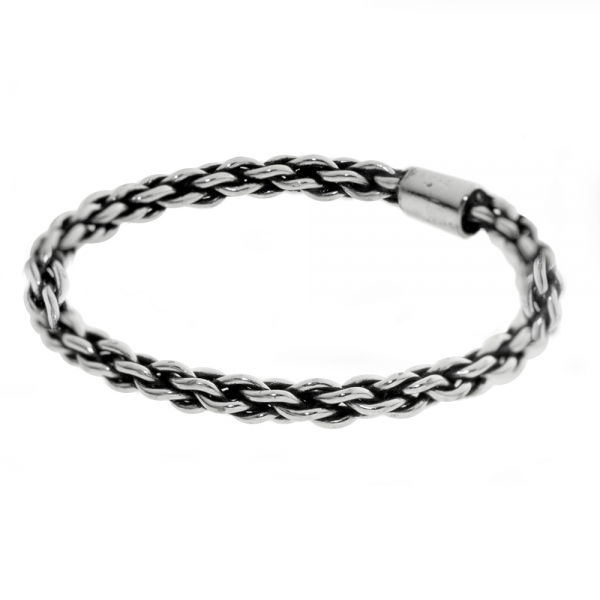 Anillo cordón envejecido