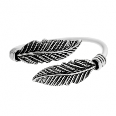 Anillo ajustable plumas