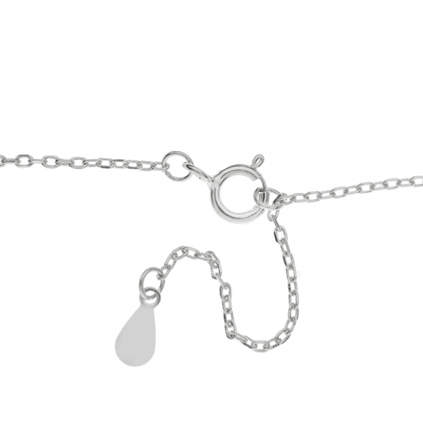 Collar redondo con circonitas