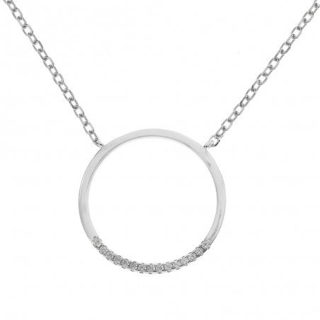 Collar Karma Plata de Ley