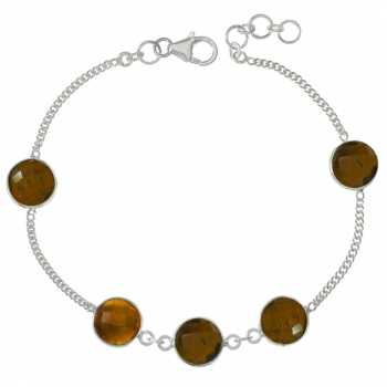 Pulsera piedra ojo de tigre