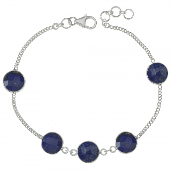 Pulsera piedra lapislázuli