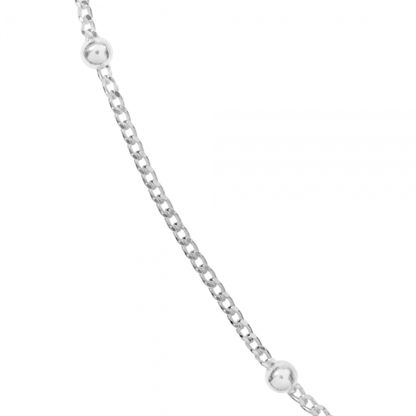Choker de bolitas Plata de Ley
