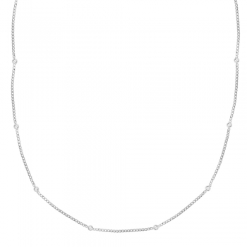 Choker de bolitas Plata de Ley