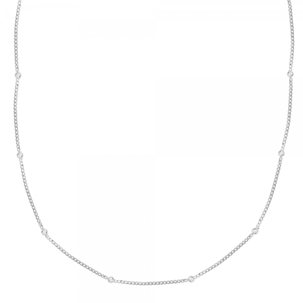 Choker de bolitas Plata de Ley