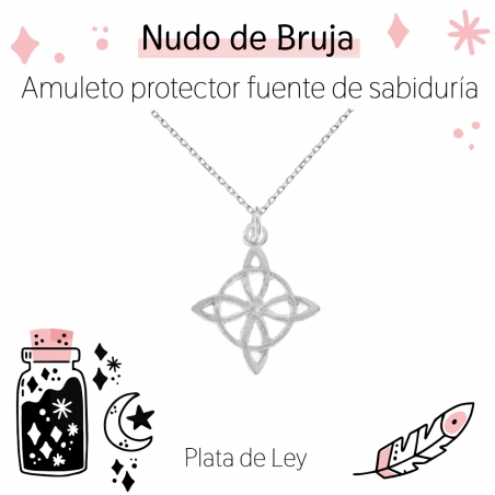 Collar nudo de Bruja