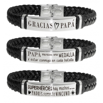 Pulsera trenzada Día del Padre