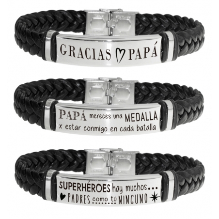 Pulsera trenzada Día del Padre