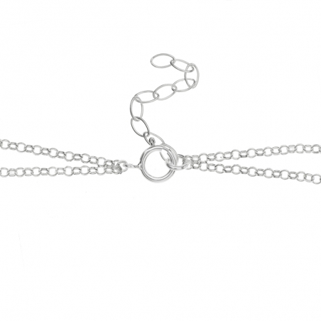 Pulsera doble con nombre personalizado