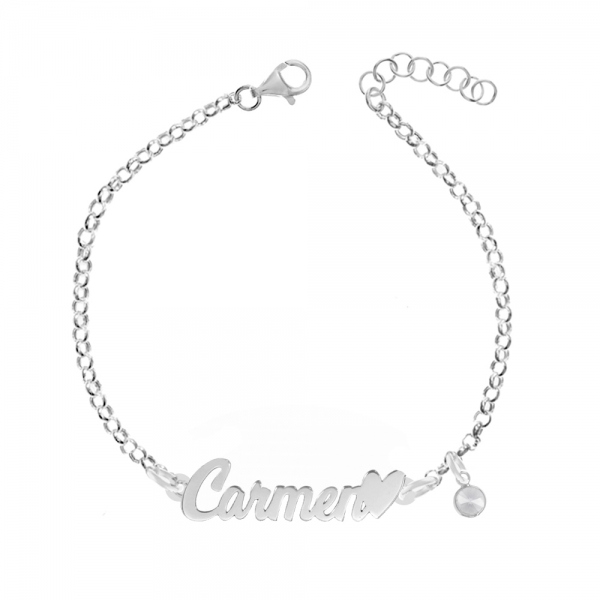 Pulsera con nombre personalizado