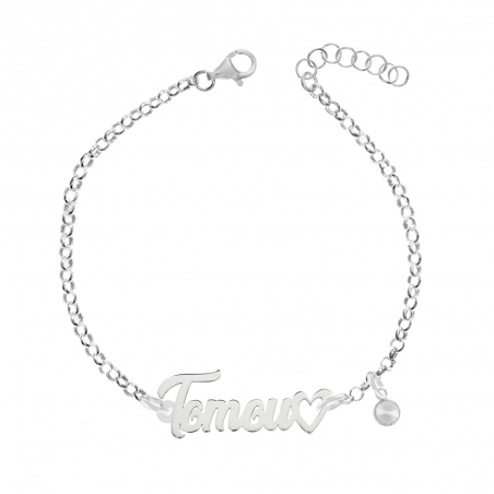 Pulsera con nombre personalizado