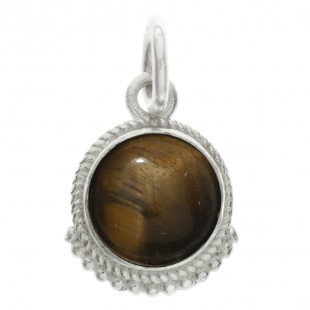 Colgante mini con piedra natural