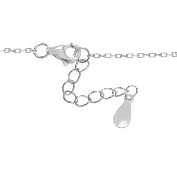 Collar media luna de bolas