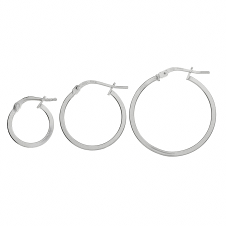 Aros cuadrados cierre catalán