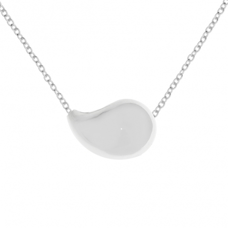 Collar gota de agua Plata de Ley