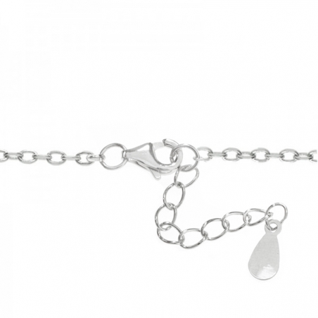 Collar gota de agua Plata de Ley