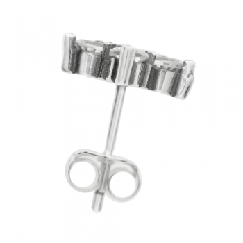 Pendientes flor de zirconia 2