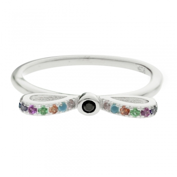 Anillo lazo multicolor