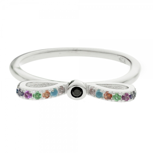 Anillo lazo multicolor