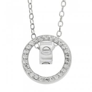 Collar doble círculo