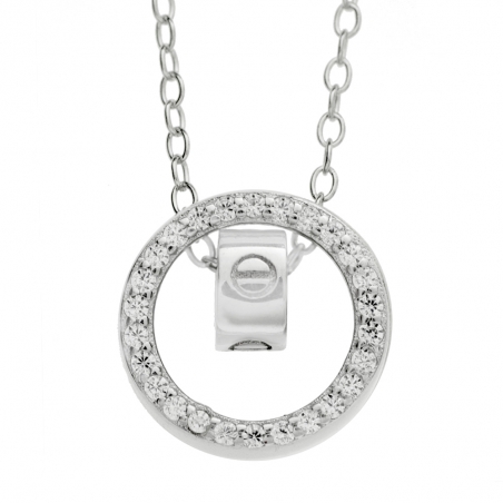 Collar doble círculo