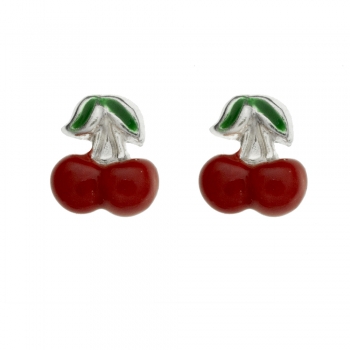 Pendientes mini cerezas