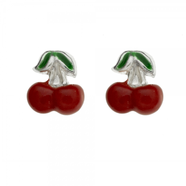 Pendientes mini cerezas