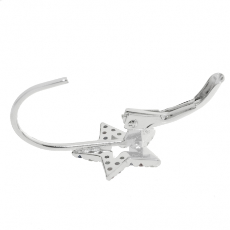 Pendientes estrella multicolor