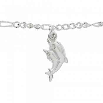 Pulsera delfines Plata de Ley 2