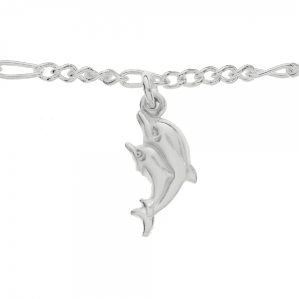 Pulsera delfines Plata de Ley