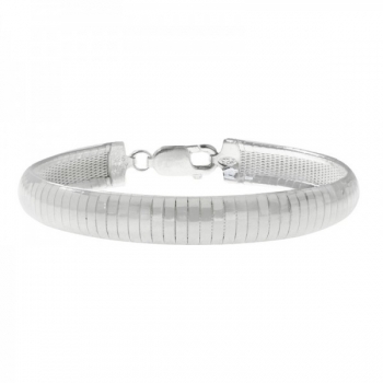 Pulsera Plata de Ley 925 semirígida paralela